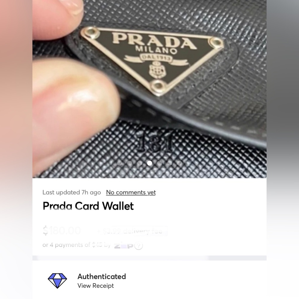 Prada Card Wallet - Picture 10 of 10